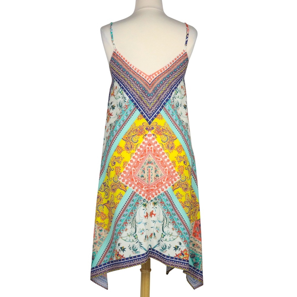 Vibrant Dream 2X Boho Gypsy Festival Scarf Dress - Picture 5 of 8